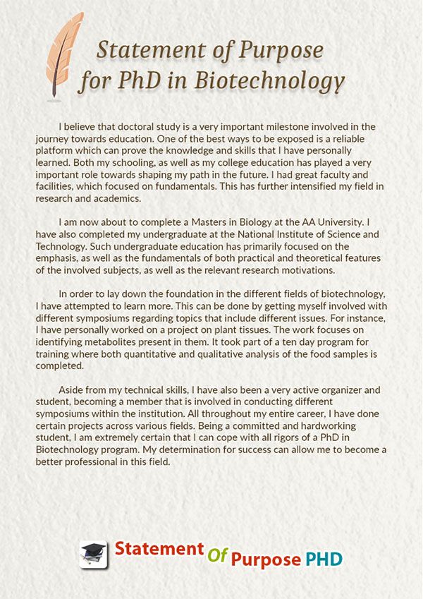 Cover Letter Sample For Phd In Biology