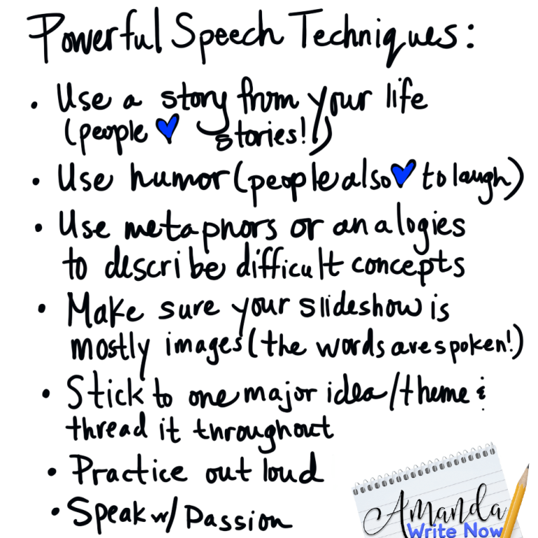 How To Make A Good Public Speech