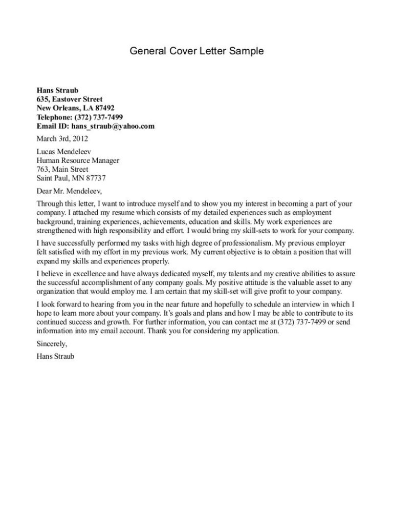 Best Cover Letter Examples Reddit