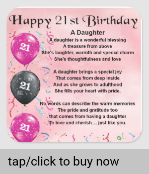 What To Write On My Daughters 21st Birthday Card