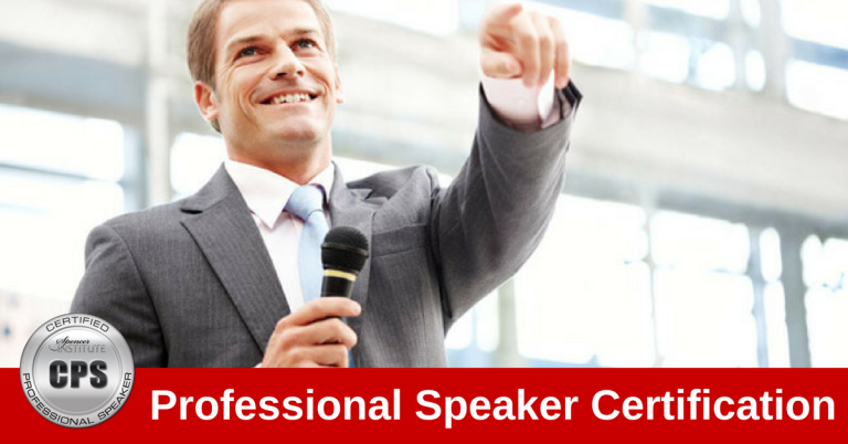 What Is A Certified Public Speaker