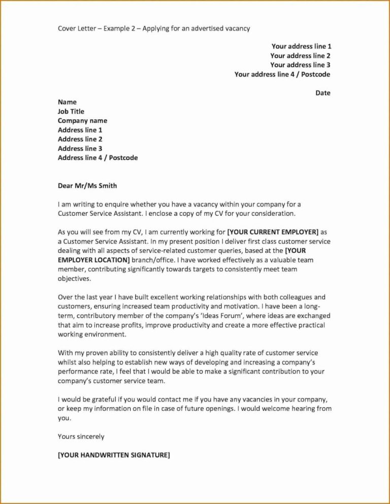 Application Letter For Driving Job