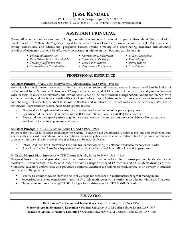 Cv Resume Example