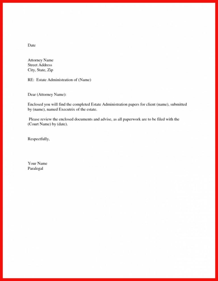 Email Application Letter Sample