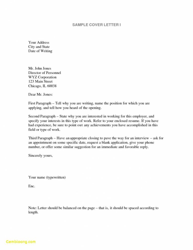 The Muse Cover Letter Examples