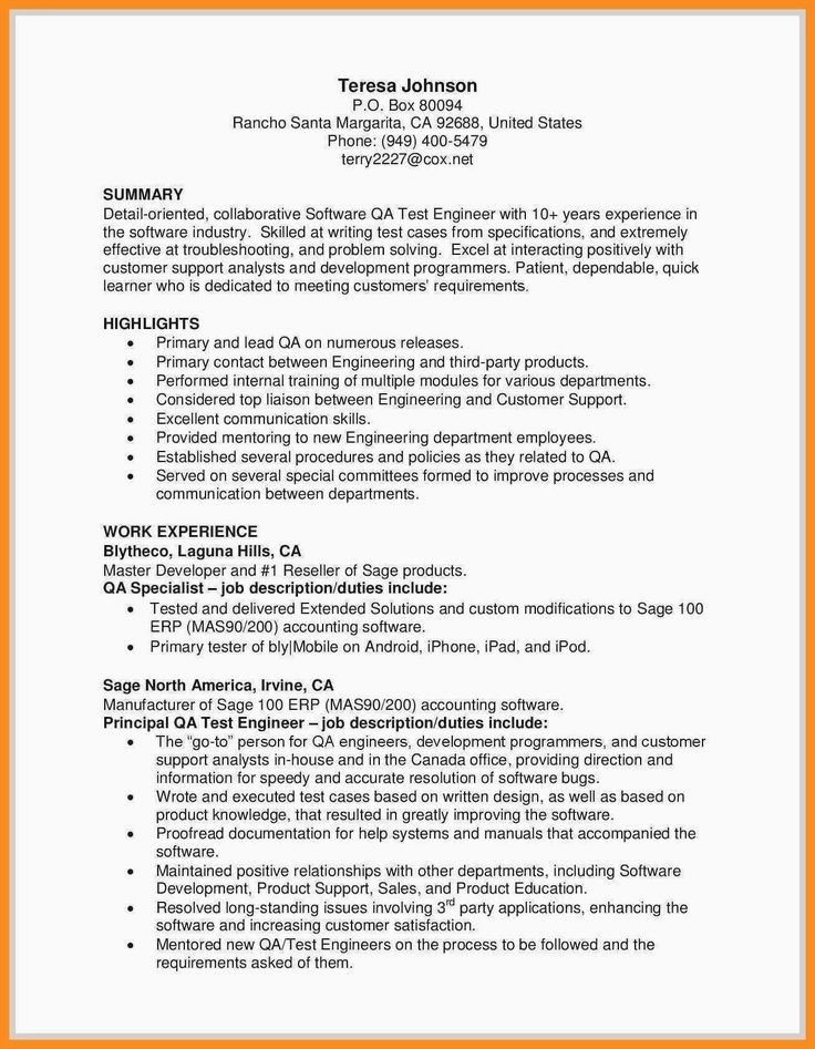 Top Resume Examples