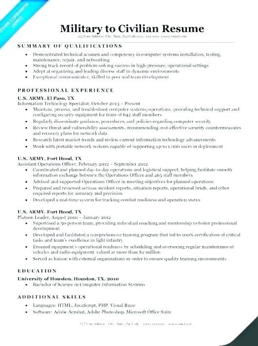 Comprehensive Resume Sample