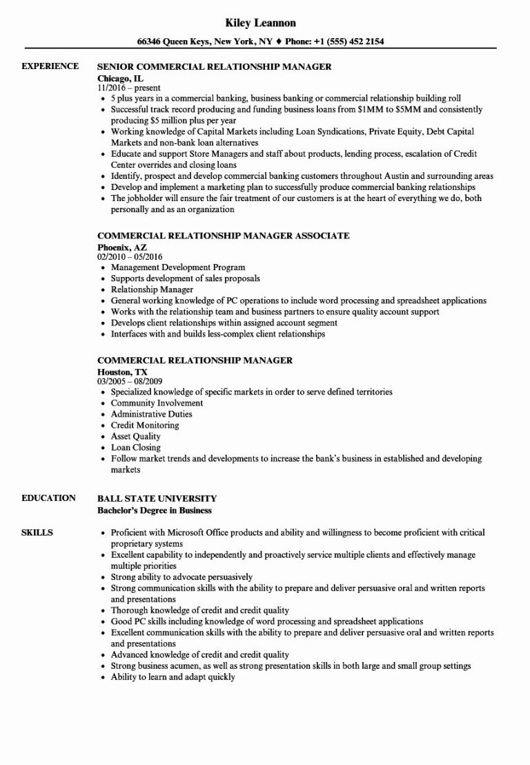 Customer Service Manager Resume