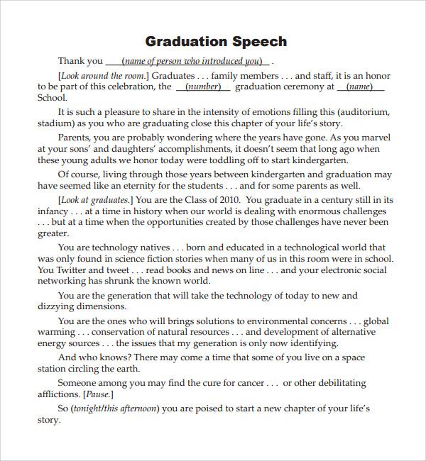 Grand Opening Speeches Samples