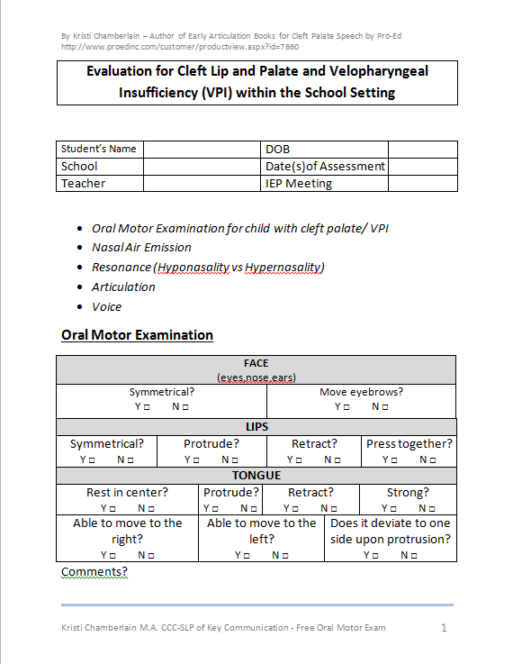 Speech Evaluation Sample