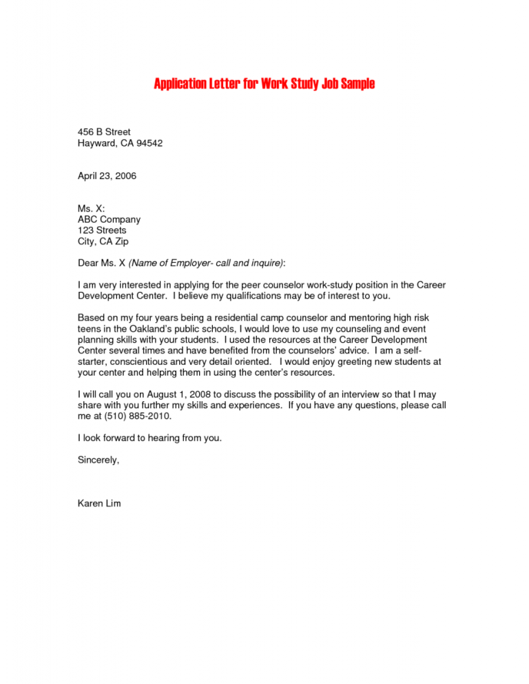 Sample Cover Letter To Apply For A Job At A Company That You Have Already Worked For