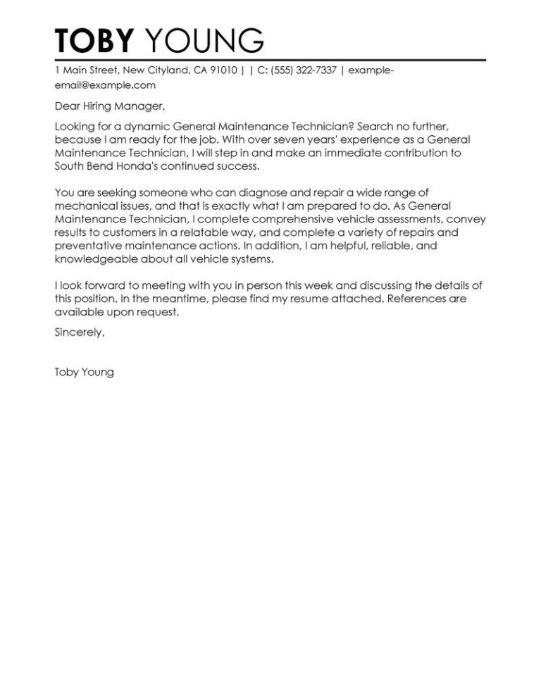 Java Developer Cover Letter